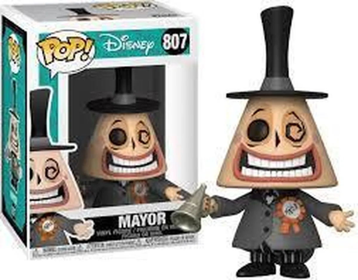 Funko Pop! The Nightmare Before Christmas Mayor met Megafon FUN48181 - afbeelding 5 van 5