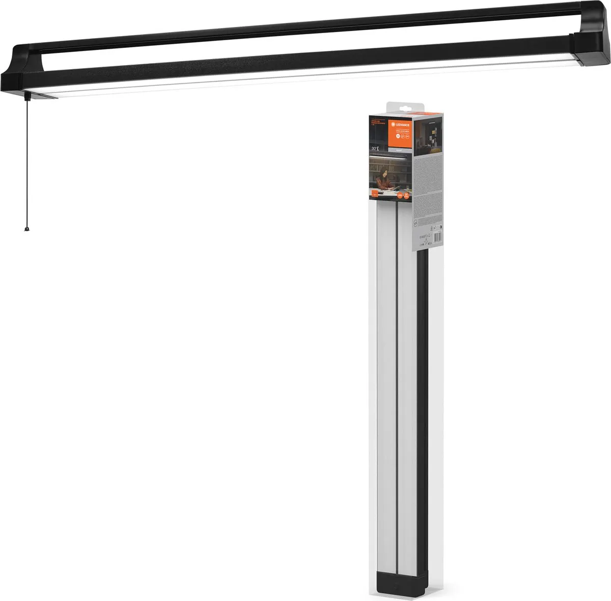 LEDVANCE Office Line Kantoorplafondlamp Zwart