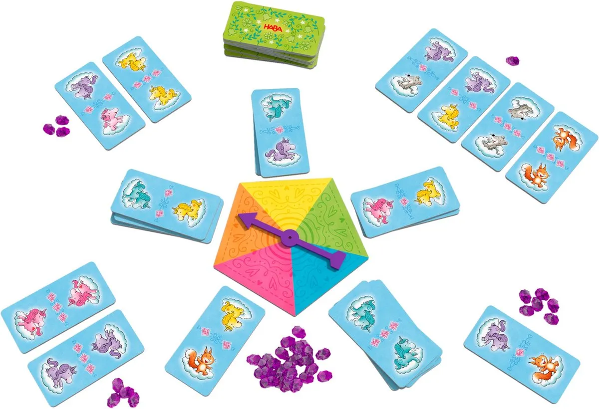 Haba Eenhoorn Flonkerglans Spellenverzameling - Bordspel 2010879003
