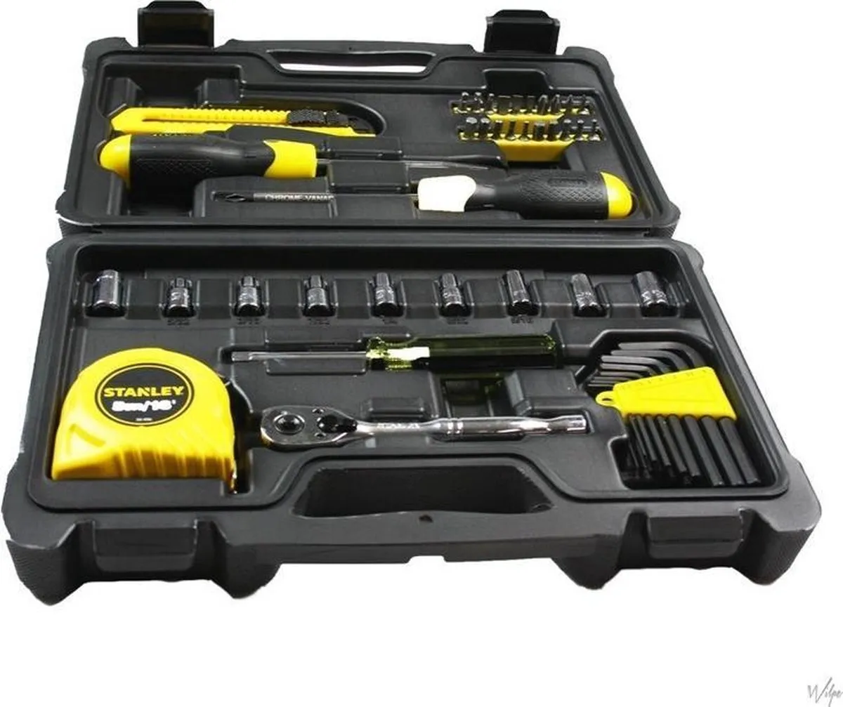 Stanley Gereedschapsset 51-delig STMT0-74864 - Geel/Zwart