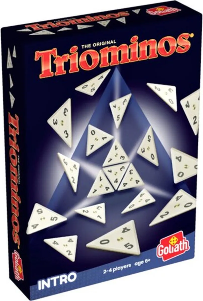 Goliath Triominos Intro - Gezelschapsspel - 2-4 Spelers - Multicolor