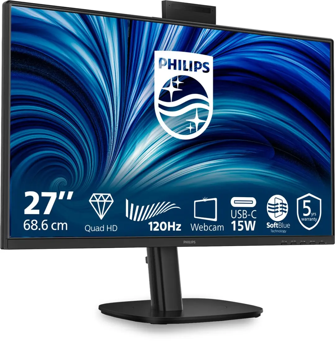 Philips 27B2N3500JH Monitor 27" QHD - 2560x1440 - Zwart - afbeelding 6 van 6