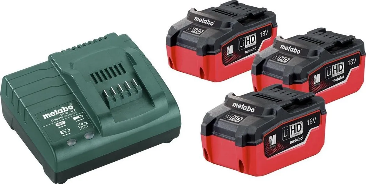 Metabo 685074000 Accu Starterset 18V