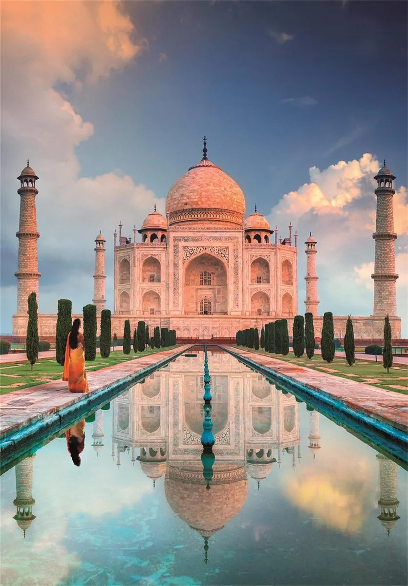 Clementoni Taj Mahal Puzzel 1500 Stuks - Multicolor