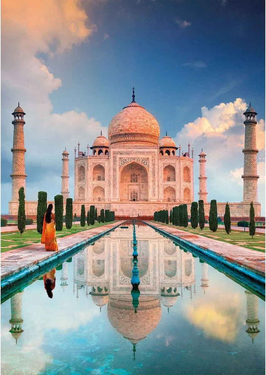 Clementoni Taj Mahal Puzzel 1500 Stuks - Multicolor
