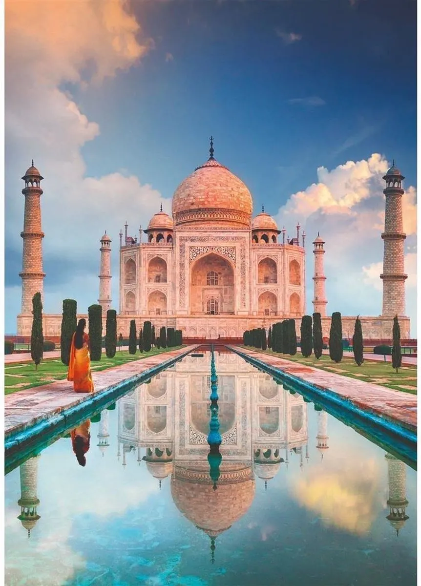 Clementoni Taj Mahal Puzzel 1500 Stuks - Multicolor - afbeelding 6 van 6