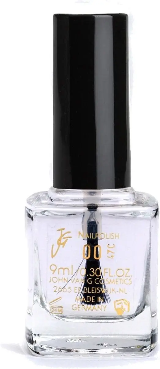 John Van G Base-Topcoat Clear 9ml