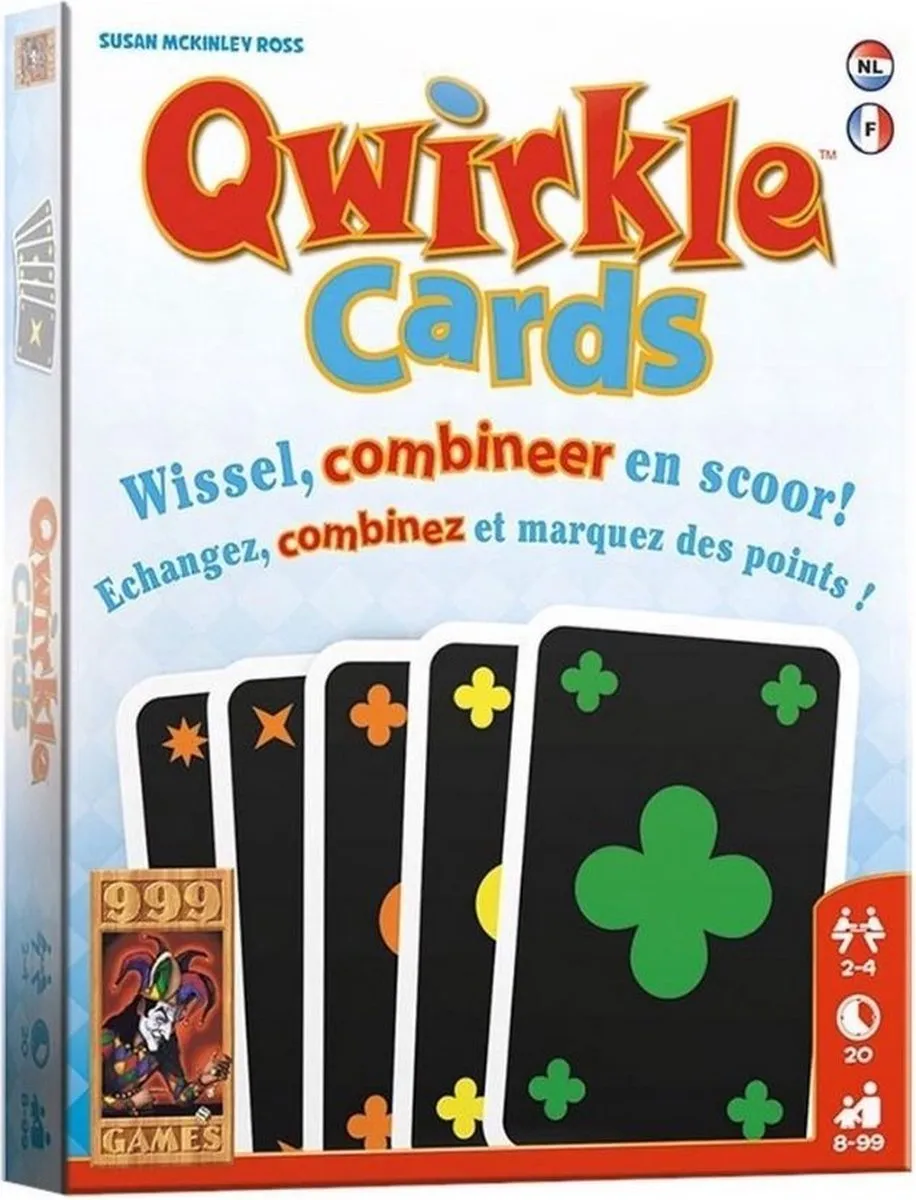 999 Games Phase 10 & Qwirkle Kaartspel - 2 Stuks