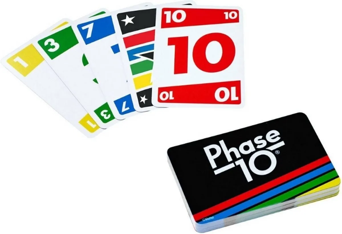 999 Games Phase 10 & Qwirkle Kaartspel - 2 Stuks