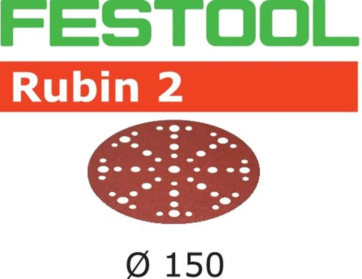 Festool Robijn STF D150/48 P180 Slijpschijven - 10 Stuks