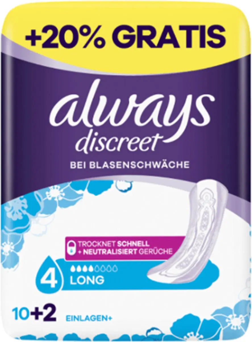 Always Discreet Maandverband 24 Stuks