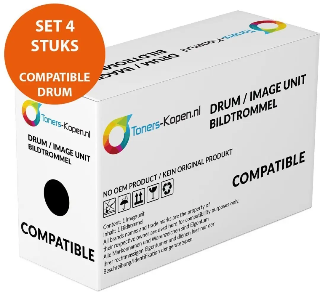 Brother DR-241CL Drum Unit - 60.000 Pagina's - Cyaan/Magenta/Geel/Zwart