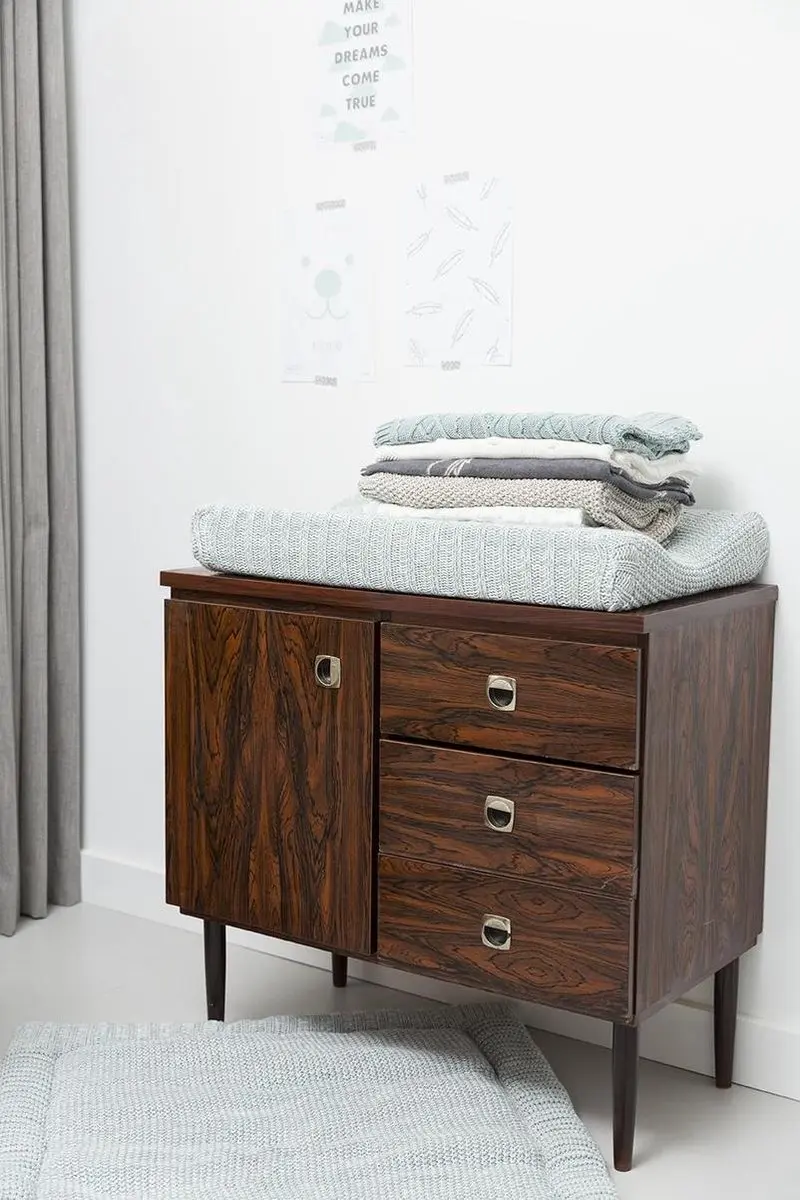 Meyco Baby Relief Aankleedkussenhoes Stone Green 50x70cm
