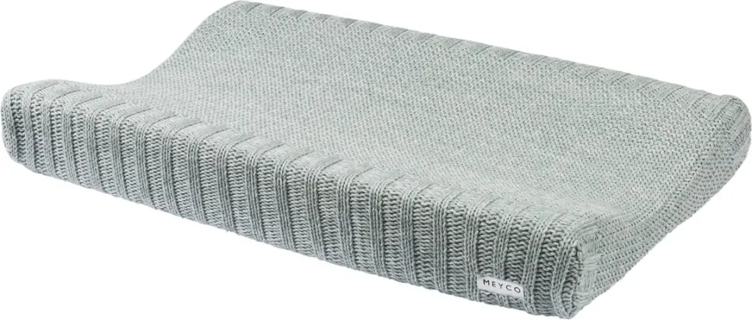 Meyco Baby Relief Aankleedkussenhoes Stone Green 50x70cm
