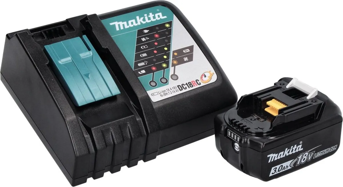 Makita DTW 251 RF1 Slagmoersleutel 18V 230Nm - 1x 3.0Ah Accu