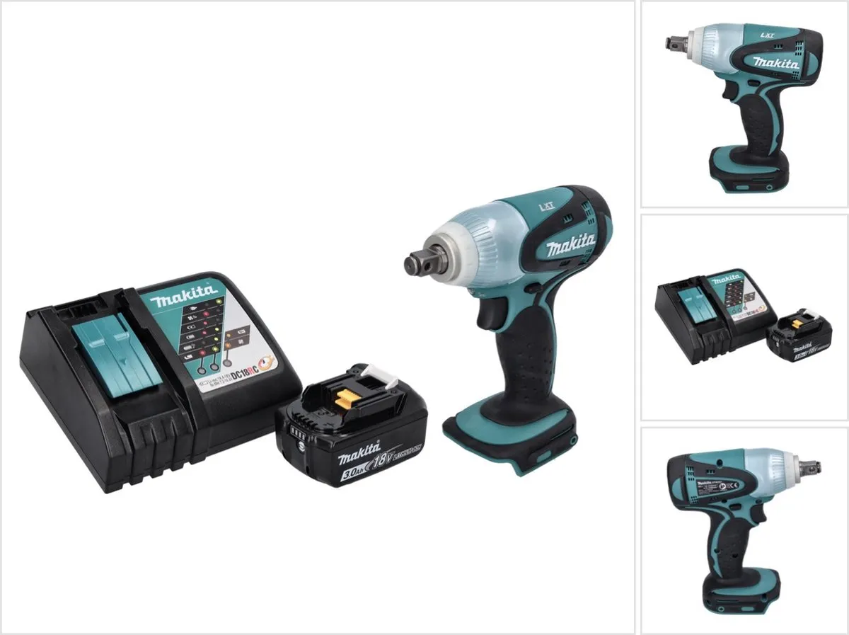 Makita DTW 251 RF1 Slagmoersleutel 18V 230Nm