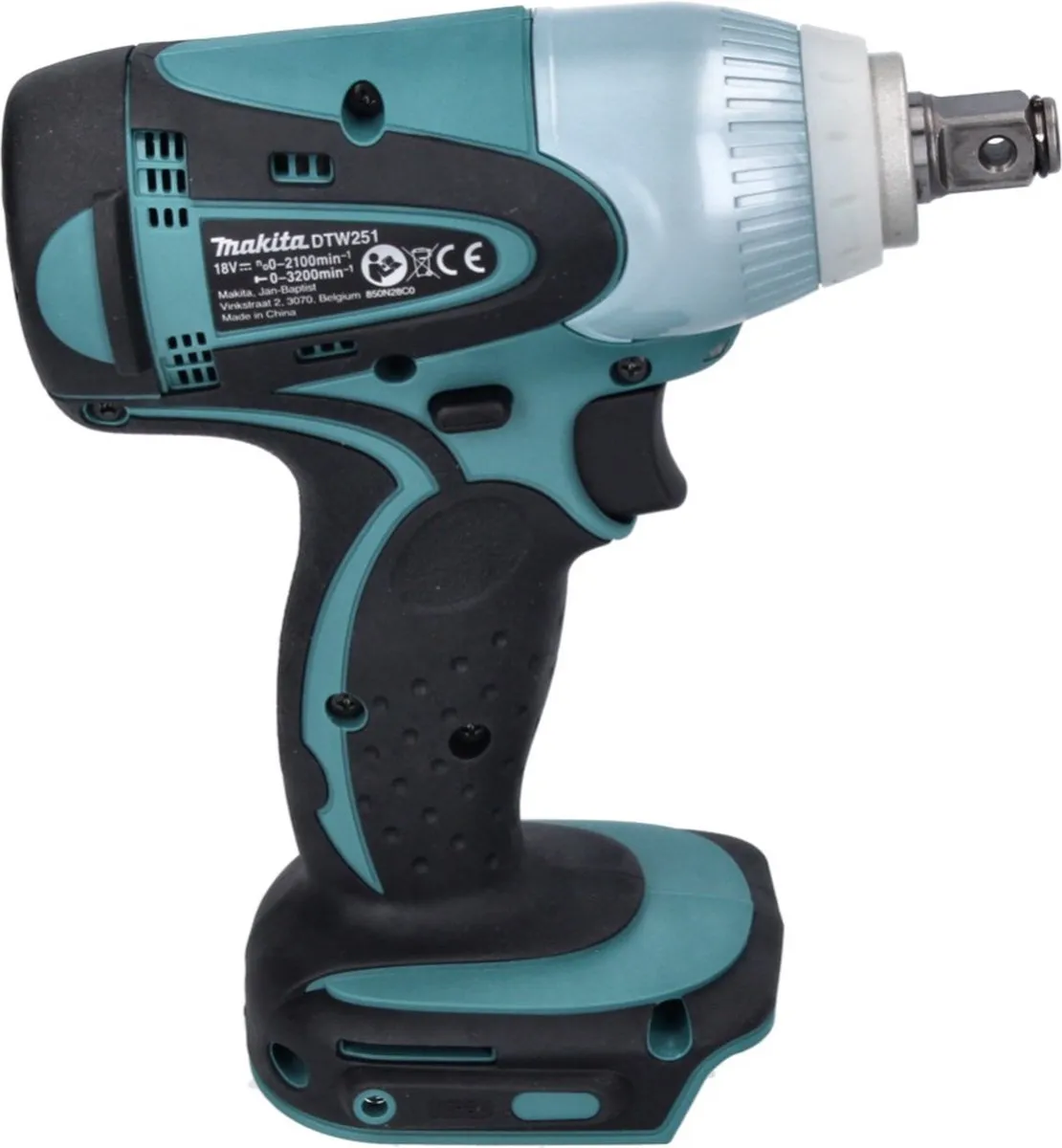 Makita DTW 251 RF1 Slagmoersleutel 18V 230Nm - 1x 3.0Ah Accu
