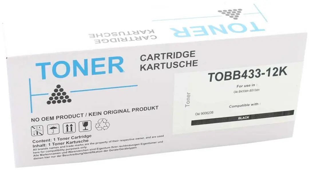 Oki TOBB433-12K Toner