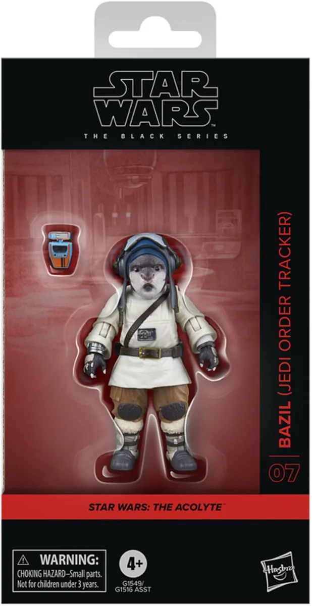 Star Wars The Acolyte Black Series Bazil Action Figuur HASG1549 - Multi - afbeelding 6 van 6