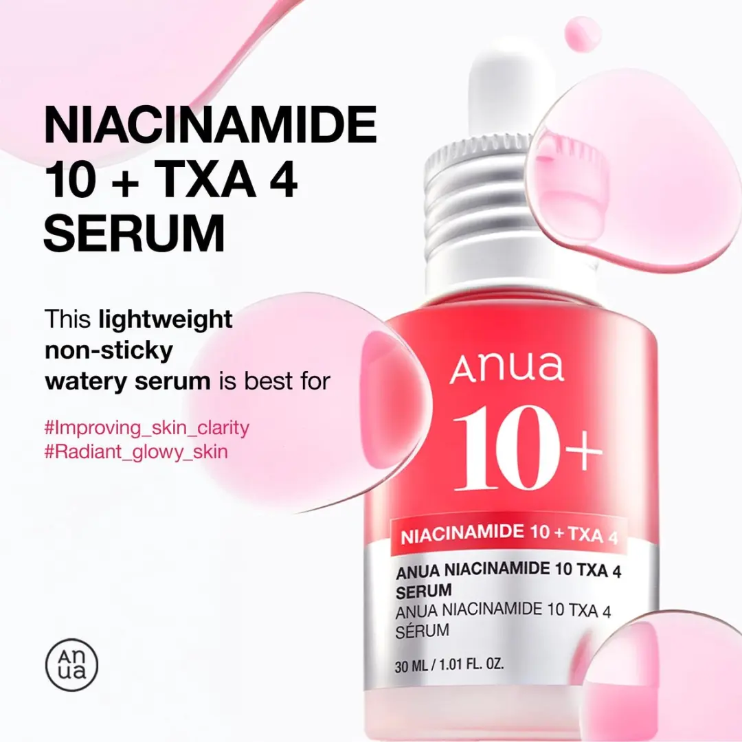 Anua Niacinamide 10% + TXA 4% Dark Spot Serum 30ml