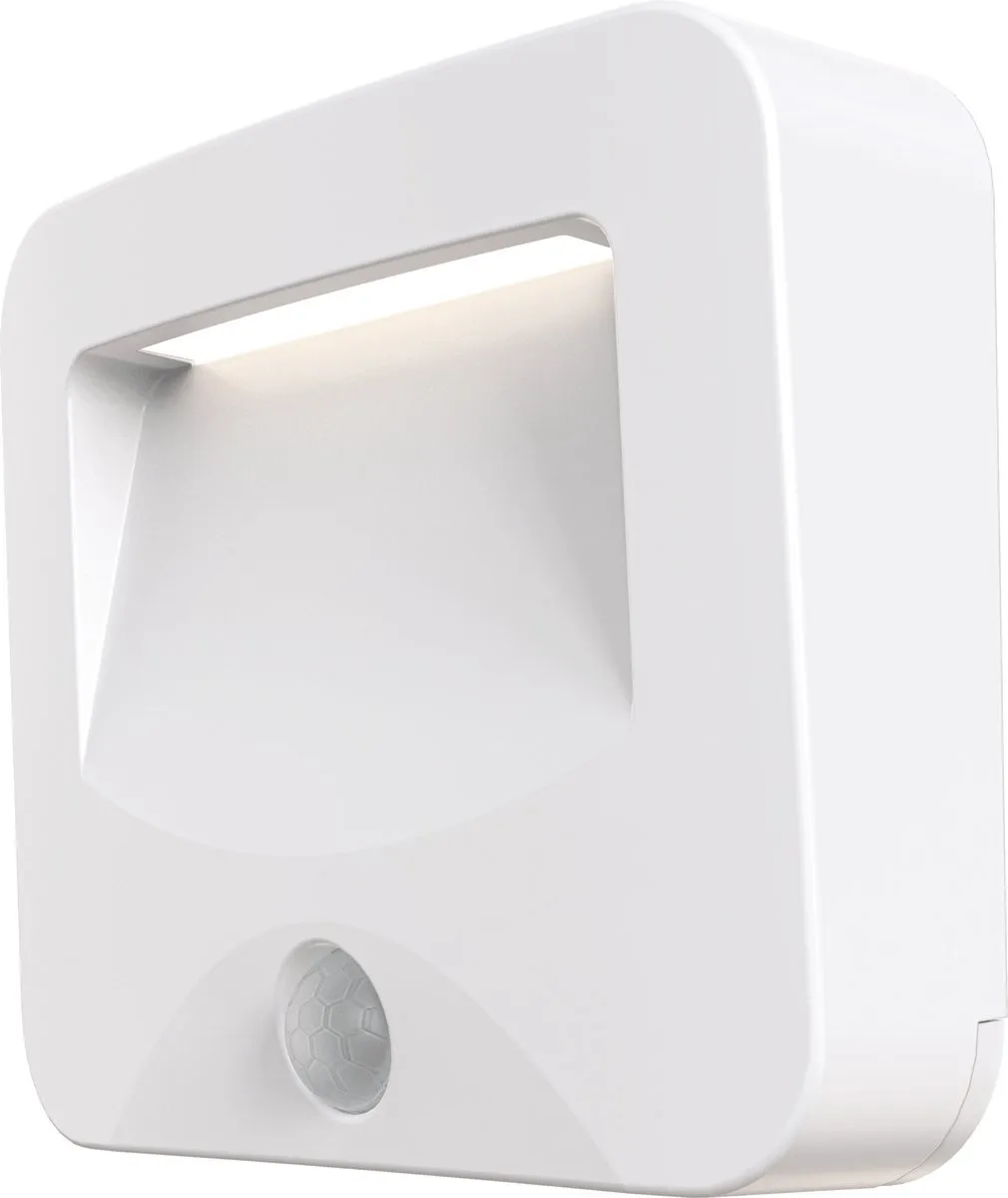 Calex Spot On Draadloze Buitenlamp PIR - Wit