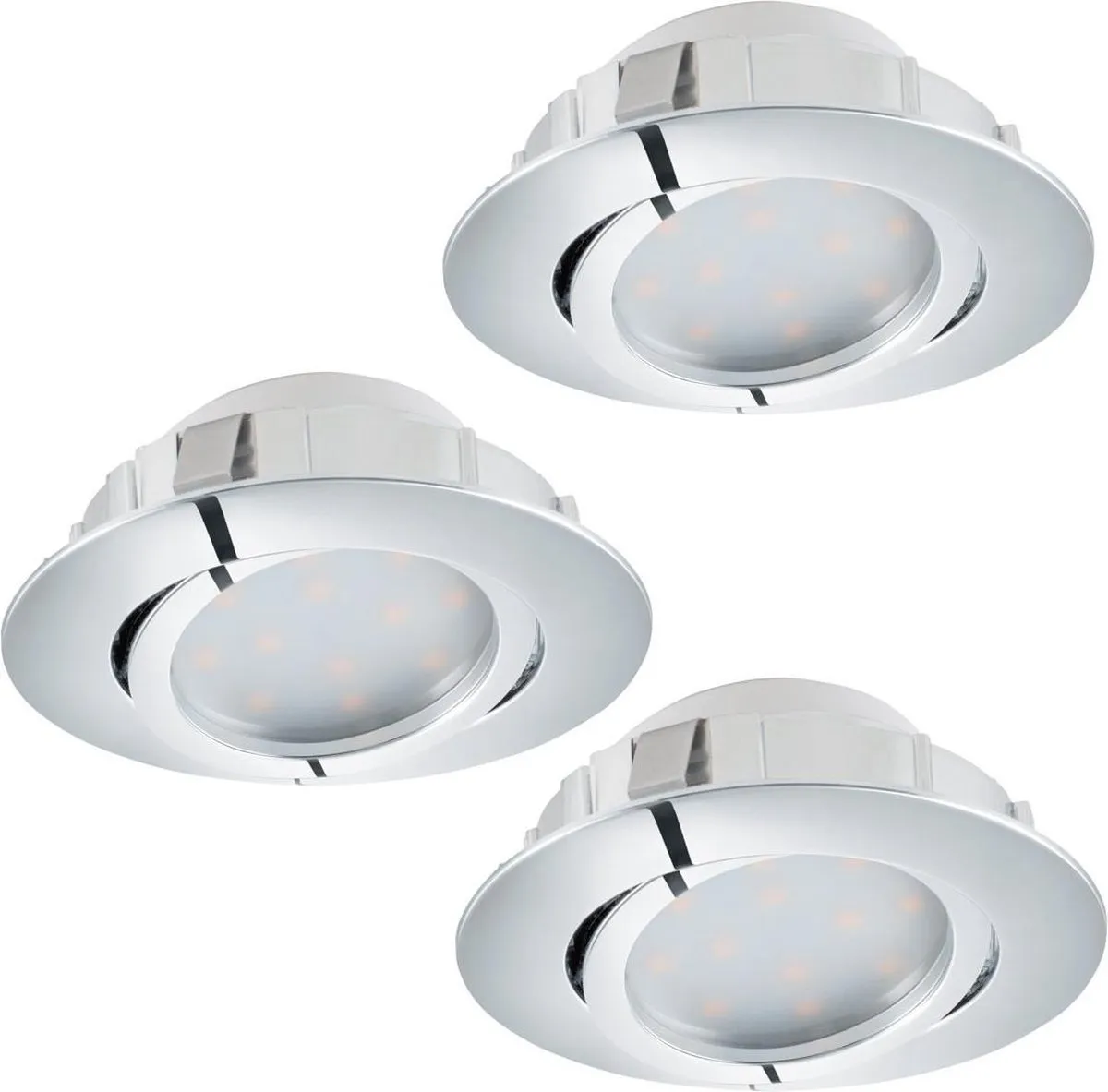 Eglo Pineda Inbouwarmatuur 3 Lichts - Ø78cm - Chroom