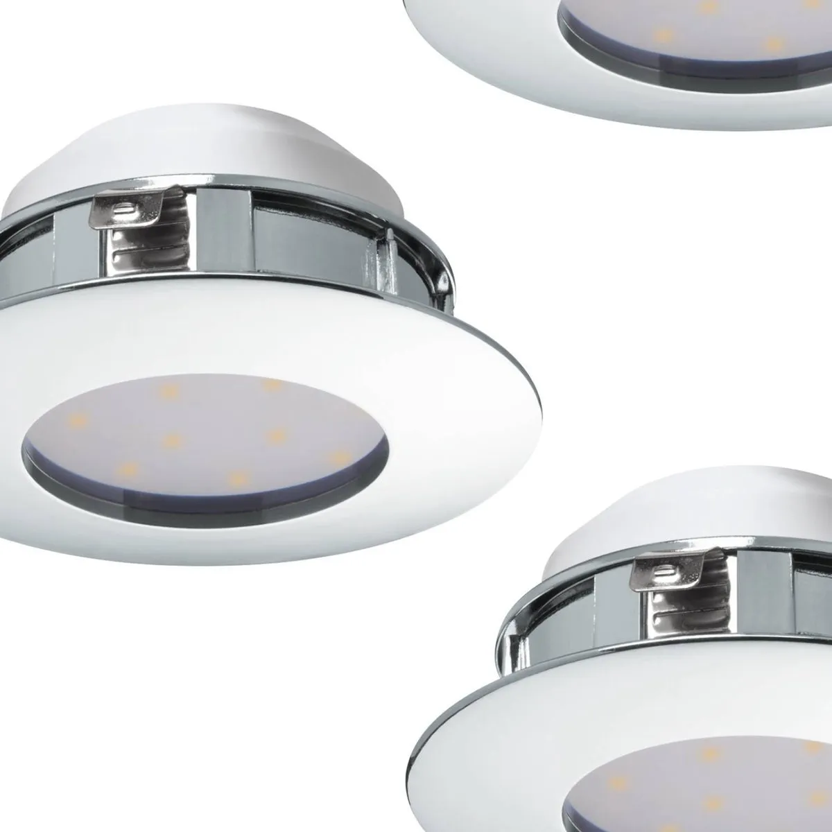 Eglo Pineda Inbouwarmatuur 3 Lichts - Ø78cm - Chroom