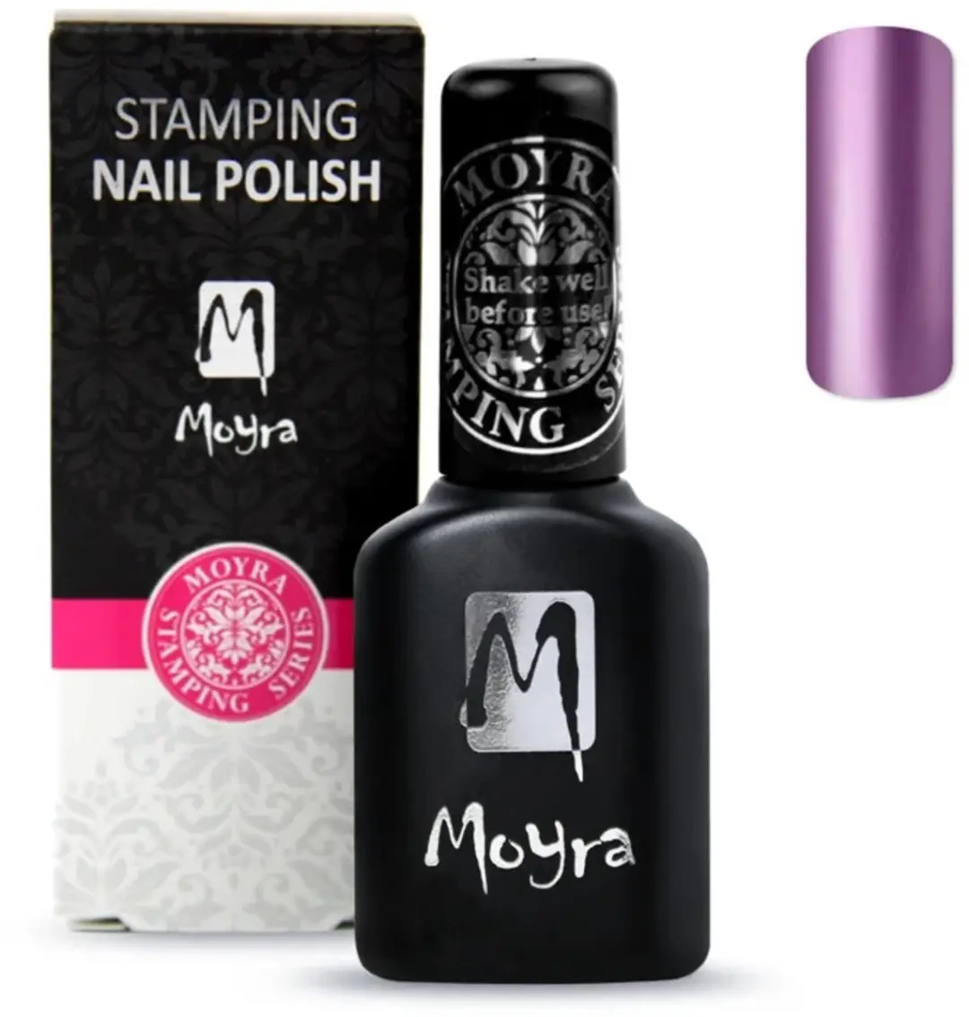 Moyra Smart Stamping Nagellak SPS 15 Metallic Paars 12ml