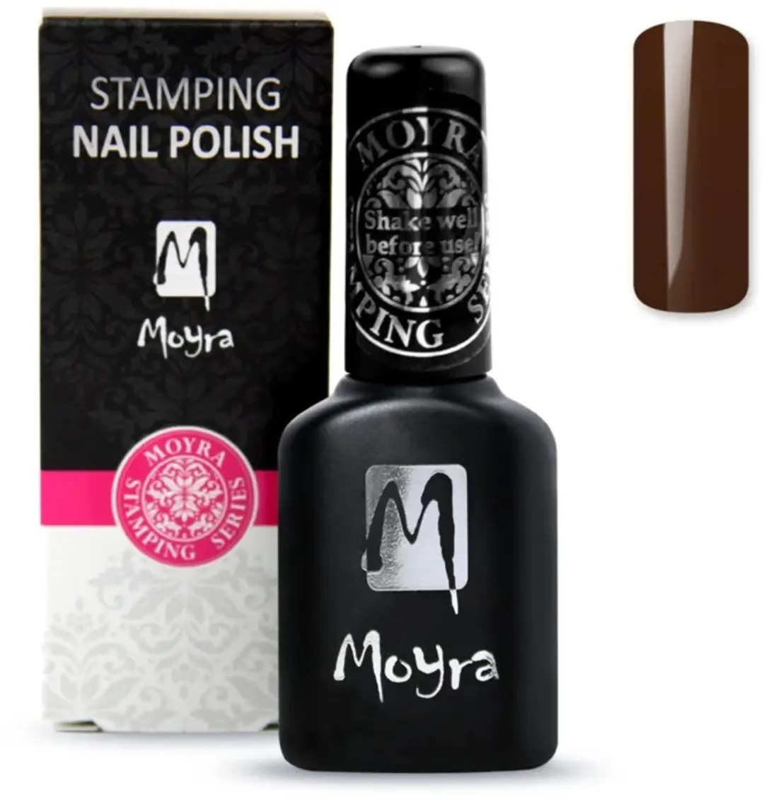 Moyra Smart Stamping Nagellak SPS 12 Bruin