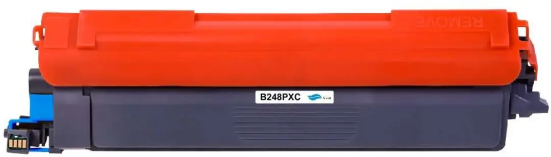 Brother TN-248XLC Compatible Toner Cyaan - 2300 Pagina's