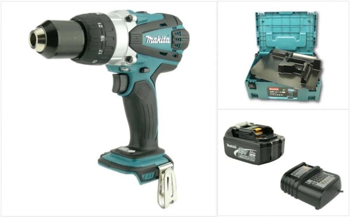 Makita BHP458 RHJ 18V Klopboormachine Set