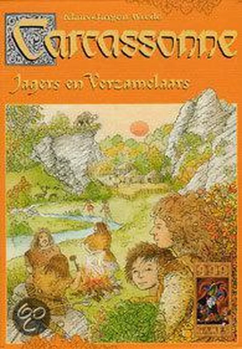 999 Games Carcassonne Jagers & Verzamelaars - 2-5 Spelers