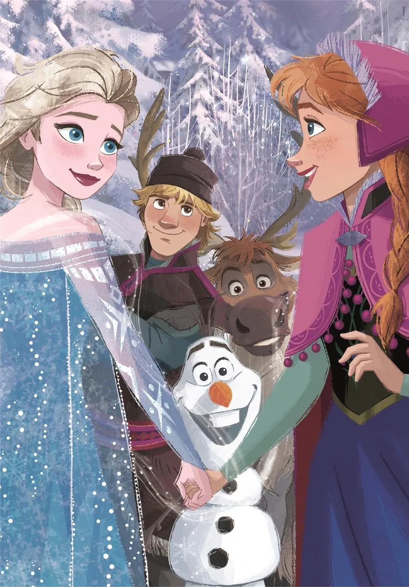 Clementoni Disney Frozen Puzzel 104 Stukjes - Multicolor