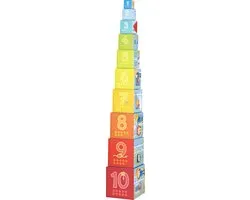 Haba Stapelblokken Brandweer - 10 Stuks Multicolor - afbeelding 6 van 6