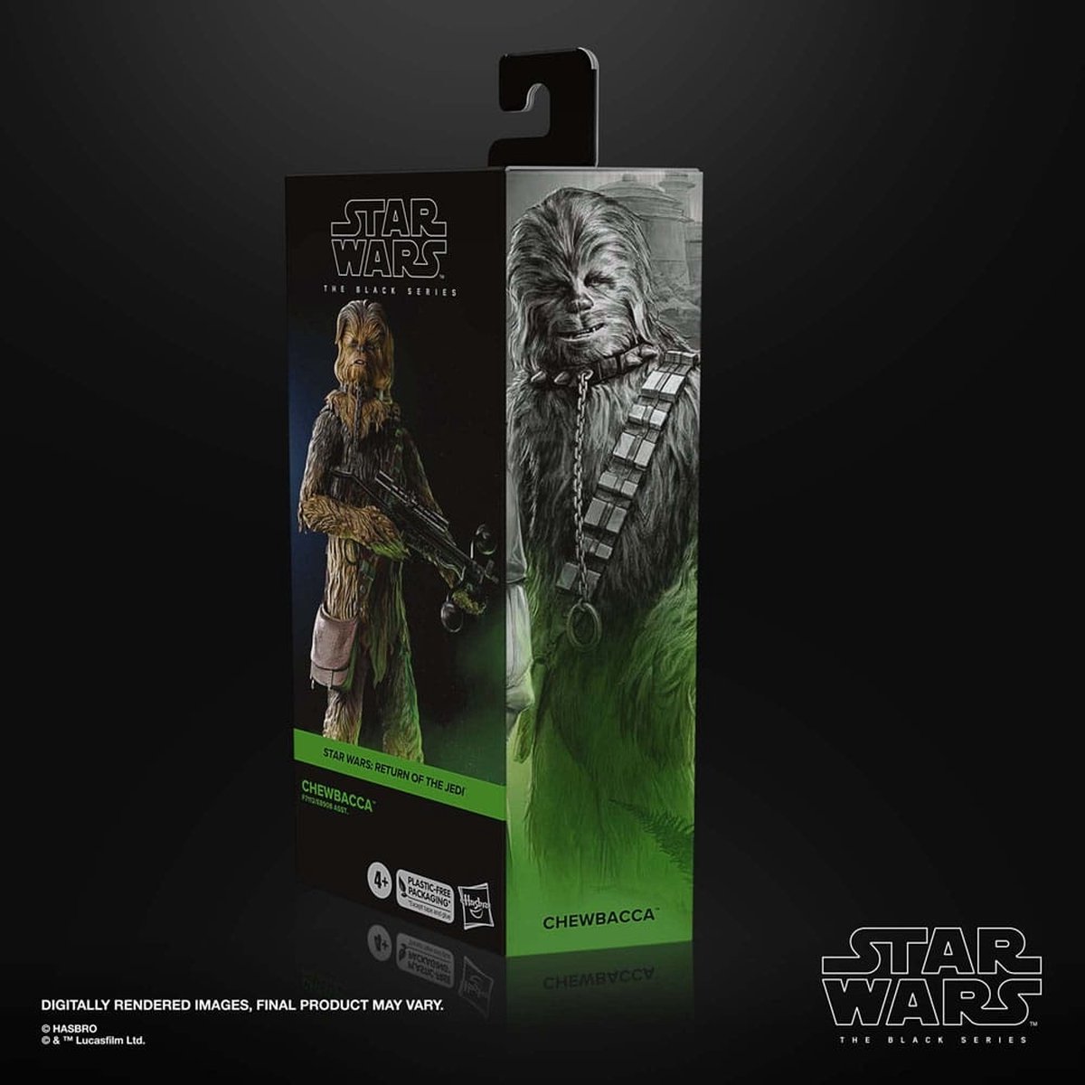 Hasbro Star Wars - Episode VI Black Series Chewbacca 15 cm Actiefiguur - Multicolours