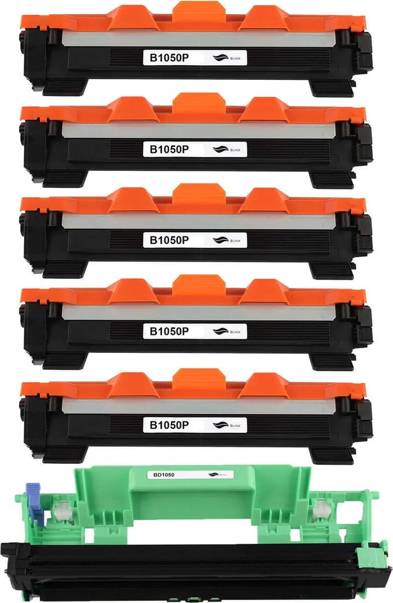 Brother TN-1050 Compatible Toner - 15.000 Pagina's - Zwart