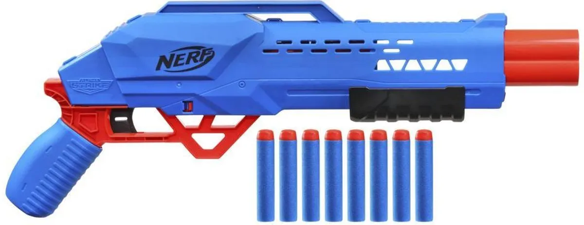 Nerf Alpha Strike Big Cat DB-2 - Blauw/Rood - afbeelding 6 van 6