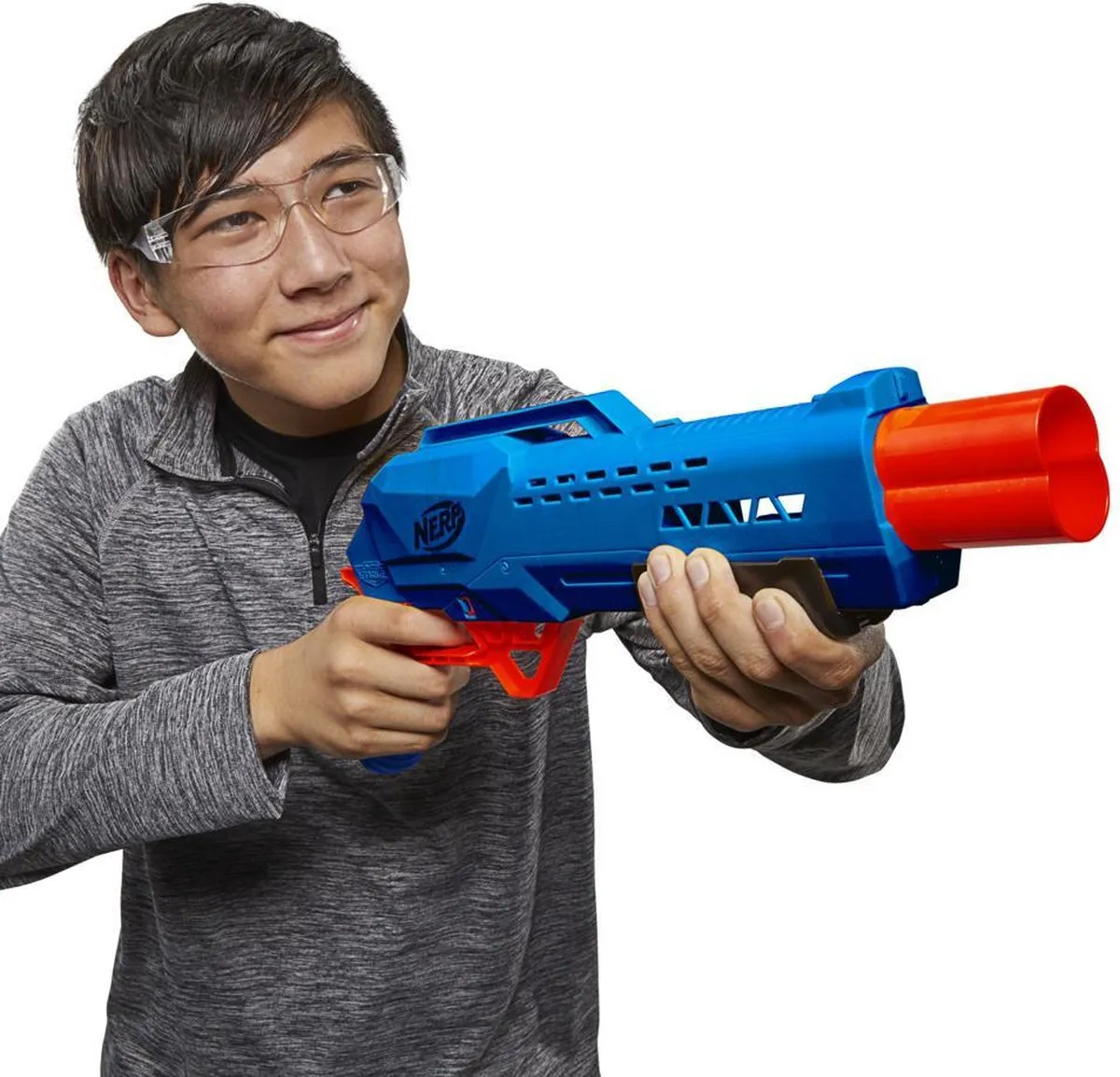 Nerf Alpha Strike Big Cat DB-2 - Blauw/Rood