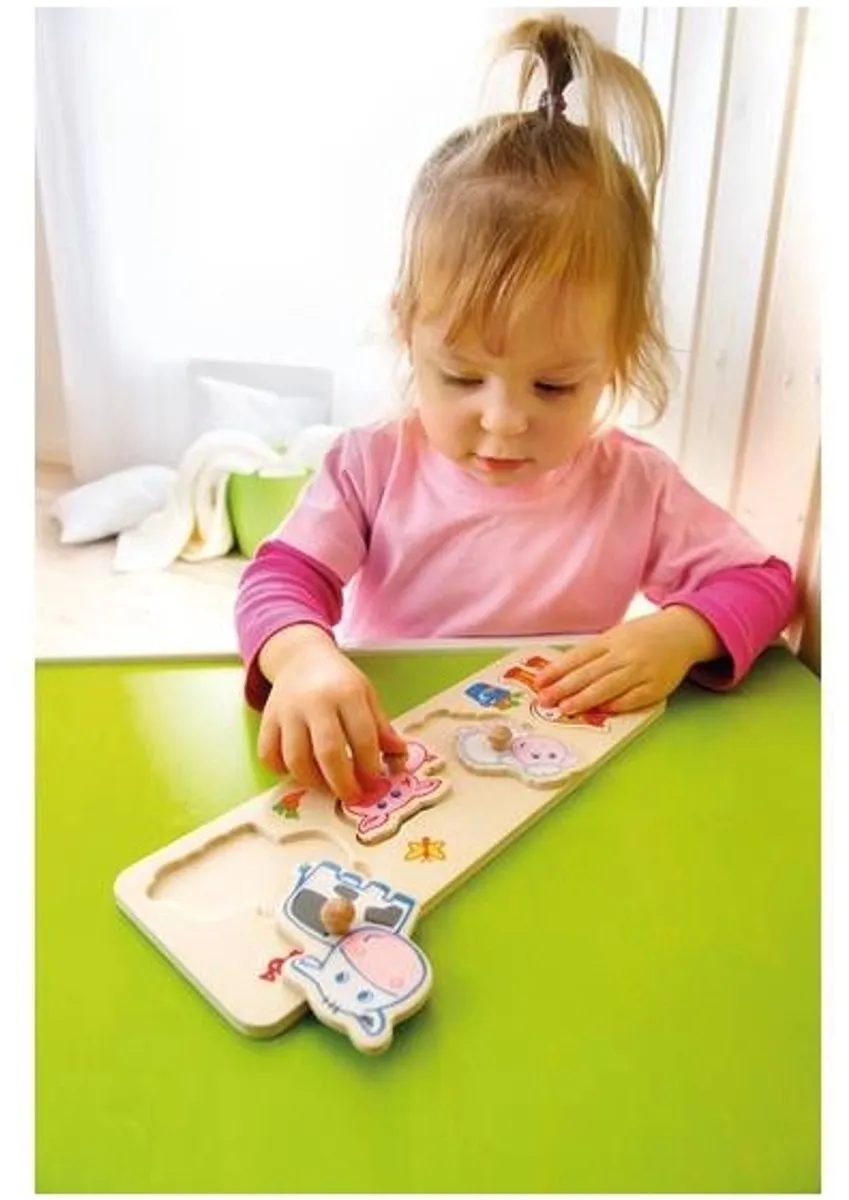 Haba Houten Puzzel Jongen op de Boerderij - 10 Stuks - afbeelding 6 van 6
