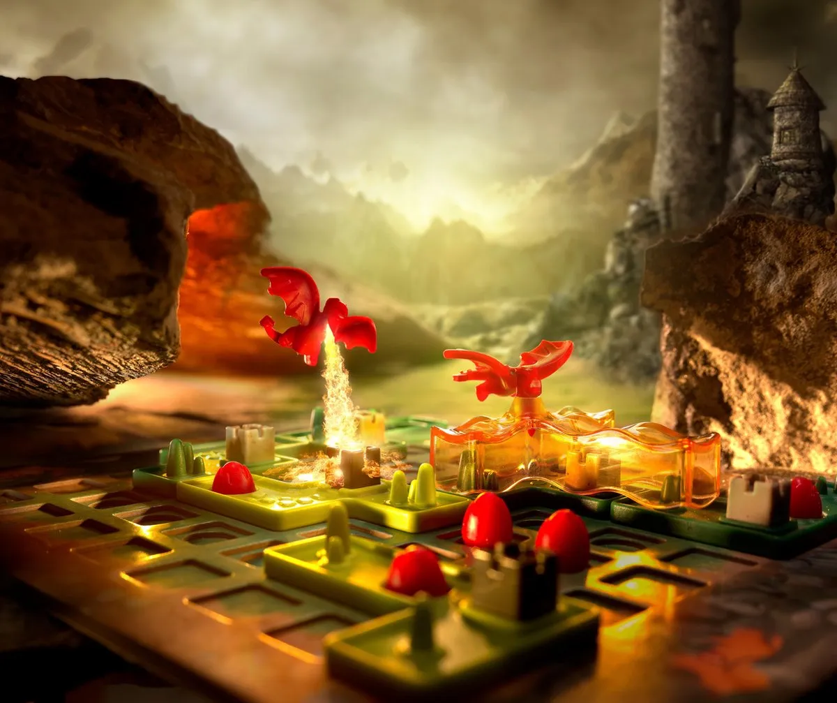 SmartGames Dragon Inferno Strategisch Bordspel - 2 Spelers - SGM 505