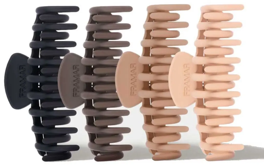 Framar Claw Clips Neutral - 4 Stuks
