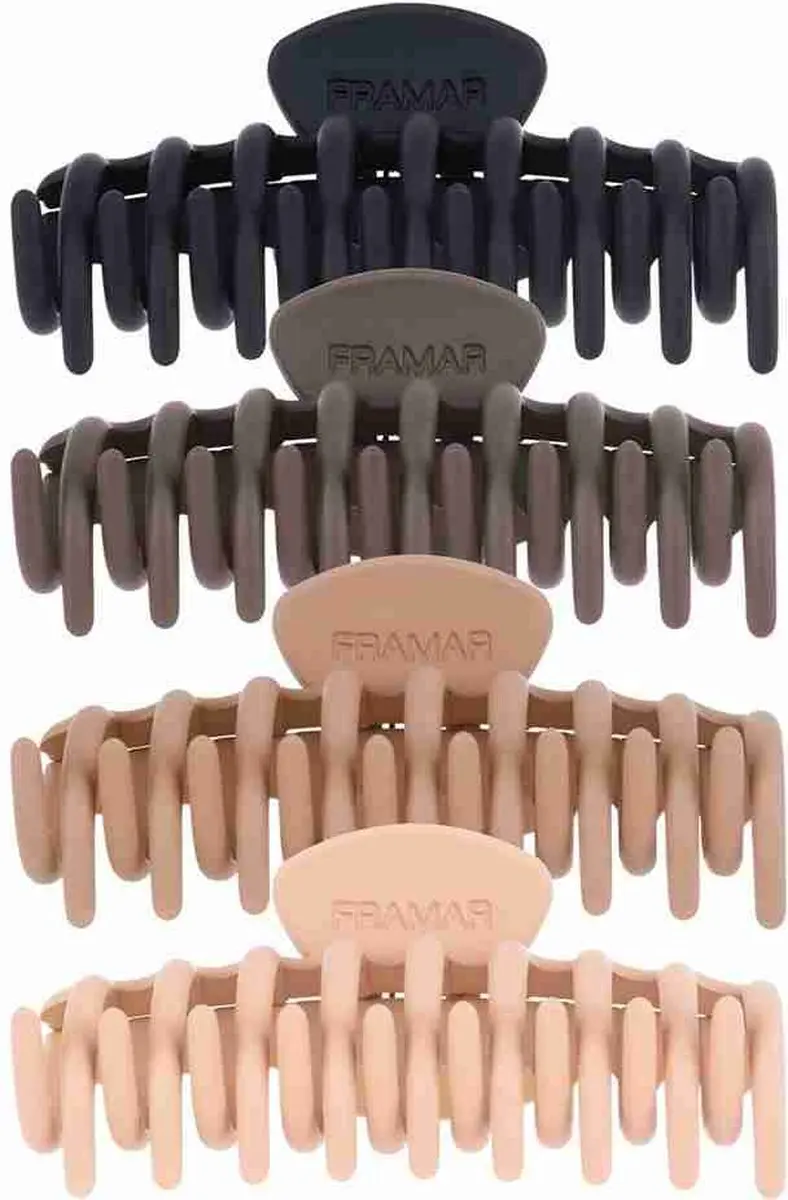 Framar Claw Clips Neutral