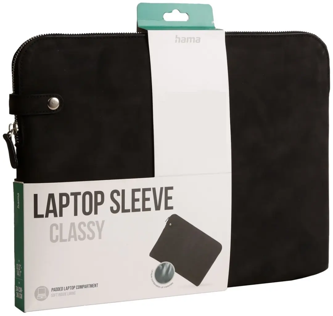 Hama Classy Laptophoes 14" - Zwart