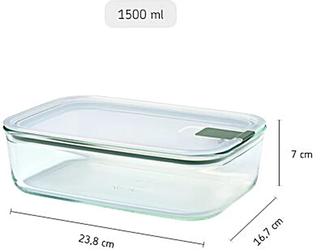 Mepal EasyClip Glas Vershouddoos 1,5L - Nordic sage
