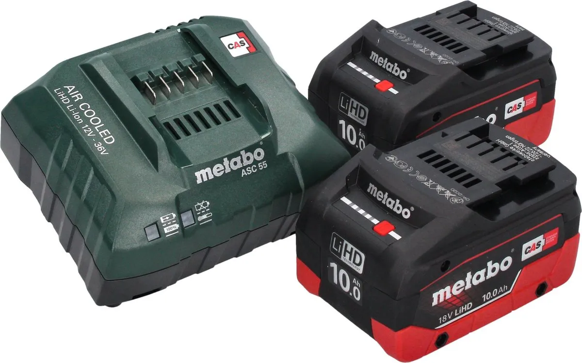 Metabo RW 18 LTX 120 Accu-roerwerk 18V - 40L - 2x LiHD 10.0Ah