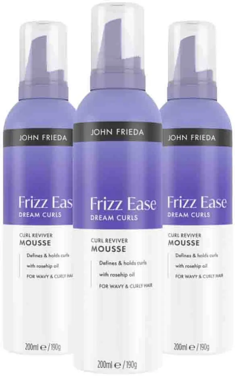 John Frieda Frizz Ease Dream Curls Mousse 200ml - 3 Stuks