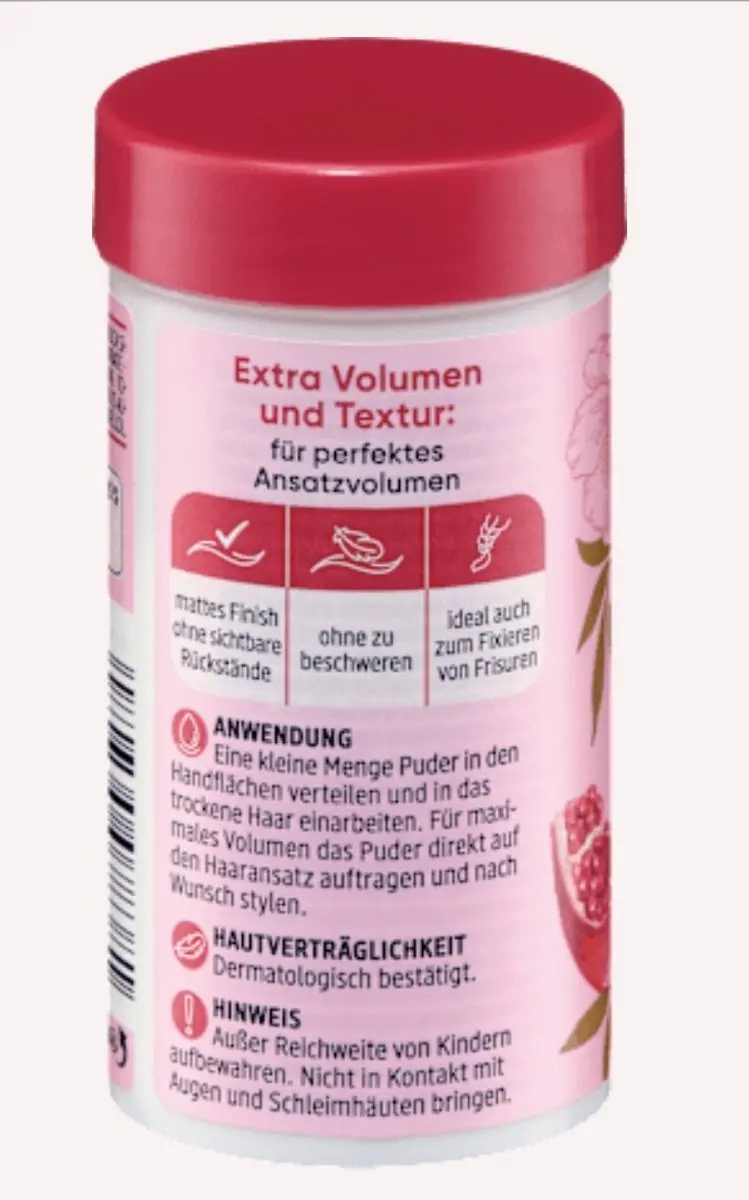 Balea Volume Haarpoeder 10g - Neutraal