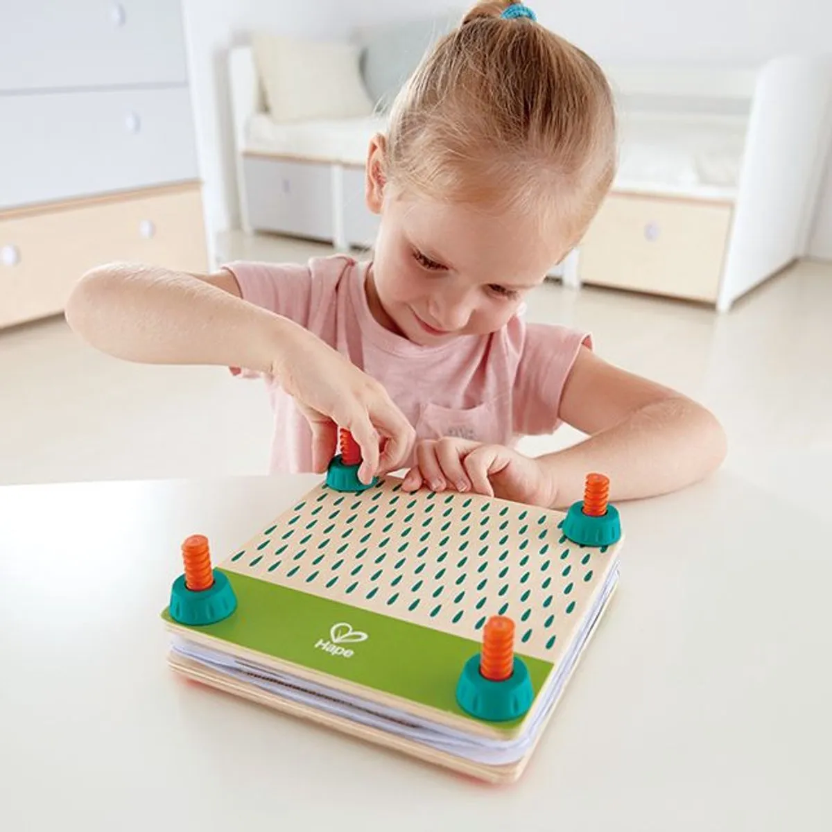 Hape Kunst-Set Blumenpresse - Veelkleurig