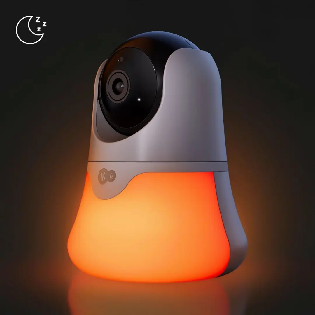 KinderKraft NITEEYE GLOW Extra Camera Babyfoon - Full HD - Wit
