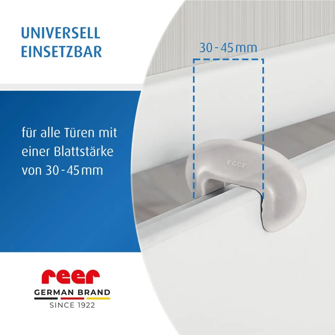 Reer Vingerklembeveiliging Deuren - Transparant